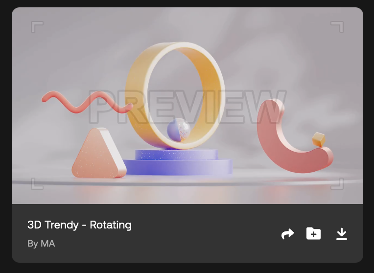 Stock Motion Graphics